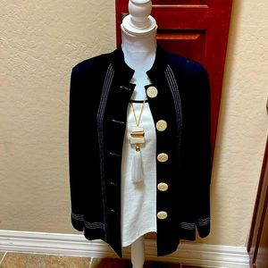 Brownstone Studio Jacket, she’ll and necklace